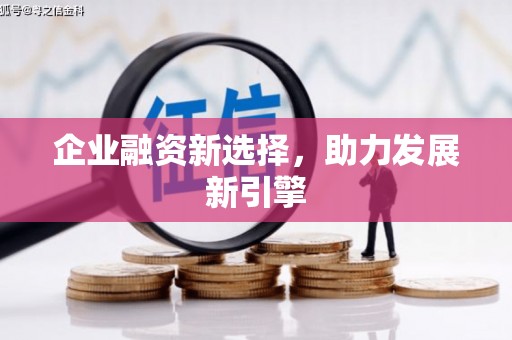 南区企业融资新选择，助力发展新引擎