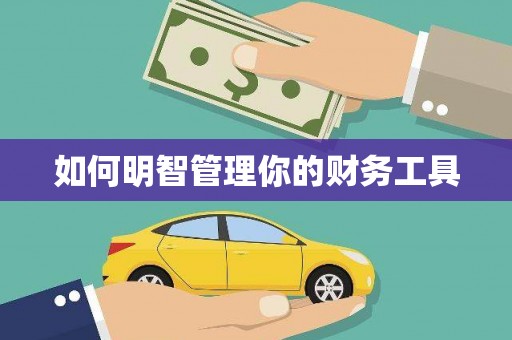 南区如何明智管理你的财务工具