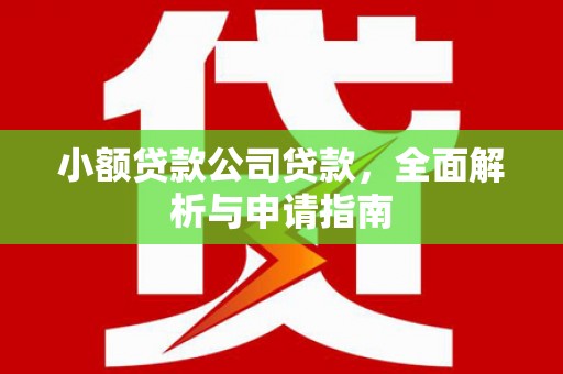 南区小额贷款公司贷款，全面解析与申请指南