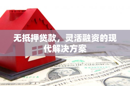 南区无抵押贷款，灵活融资的现代解决方案