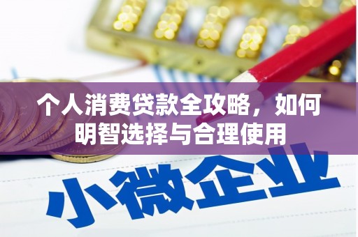南区个人消费贷款全攻略，如何明智选择与合理使用